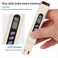 Portable TDS Meter Water Quality Tester for Drinking Water, Aquariums, Pools, Hydroponics Temp & Purity Measurement Pen