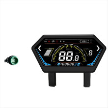 UKS6 Electric Scooter LCD Meter Color Screen 24V-72V Bicycle Dashboard E-Bike Smart Display Waterproof 5PIN