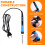 90W Internal Heating Electric Soldering Iron LED Digital Display with Switch Temperature Control Blue EU Plug 8