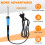 90W Internal Heating Electric Soldering Iron LED Digital Display with Switch Temperature Control Blue EU Plug 6