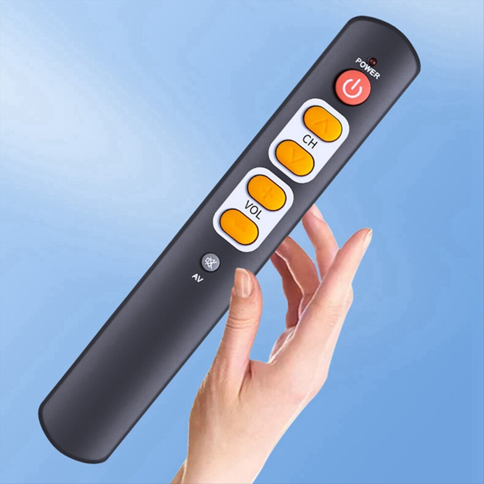 2Pcs Universal 6-Button Smart Remote Control Ir Copy Learning Function For Tv, Stb, Dvd, Dvb, Vcr A 4853162272978