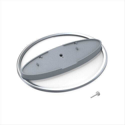 Vertical Stand Game Console Host Anti-Slip Base Replacement for Pro/ Slim/ Gray