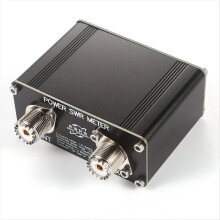SWR Power Meter 1.6-50MHz 150W HF Shortwave Standing Wave FM/AM/CW/SSB with Display