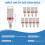 10Pcs E14 LED Corn Bulb 12W Replace Halogen Lamps Small Screw-in Smart Energy Efficient Warm Light 9