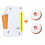 Fiber Optic Cleaner Cassette+2XCleaning Core End Face Cleaning Box Pigtail for SC/FC//LC Tool B 9