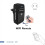 New WiFi 280MHz-868MHz to Converter Fixed Code and Rolling Garage Door Remote Control EU-PLUG 3