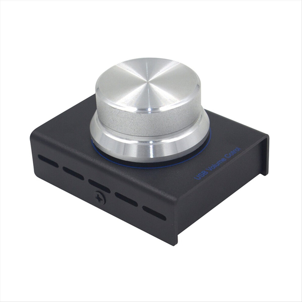 Usb Computer Volume Controller Pc Speaker External Audio Control Knob With One Key Mute Function Adujustable Light 4853162278246