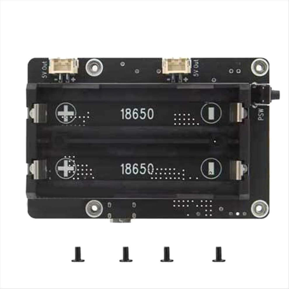 Saudism X1200 For 5 Ups Board Power Management Expansion 18650-Li-Battery (Not Includ Battery)