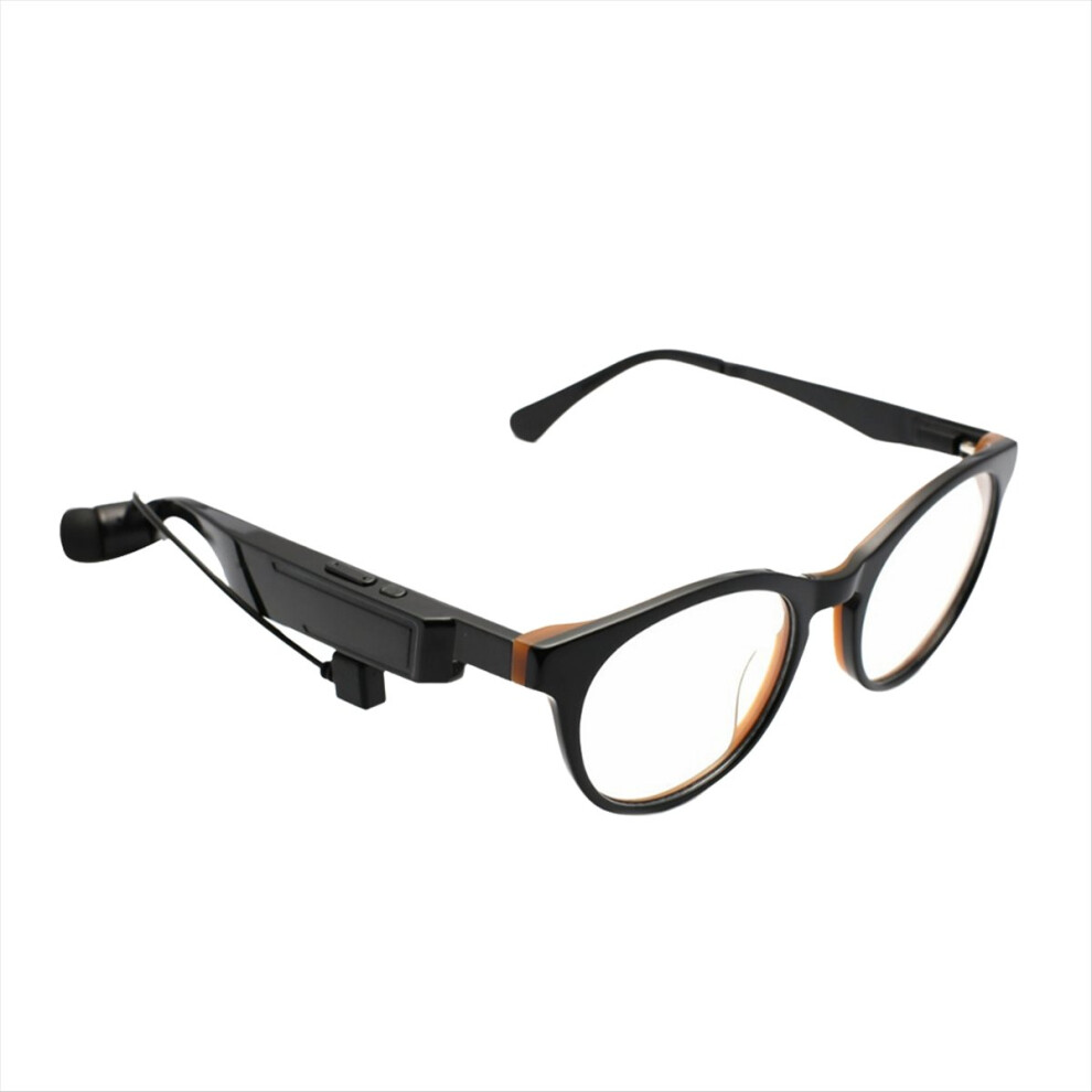 Bluetooth Smart Glasses Uv400 Wireless Audio Stereo Sunglasses Headsets Music Eyeglasses Unisex Dark/Brown 4853162283752