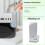 Top-Mounted Power Button for Mini / Pro - Easy Installation, Enhanced User Experience Gray 3