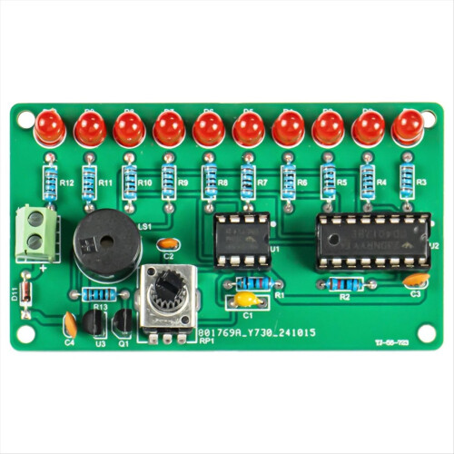 DIY Musical Water Flowing Light Kit Electronics Learning LED Module for Educational Projects 2