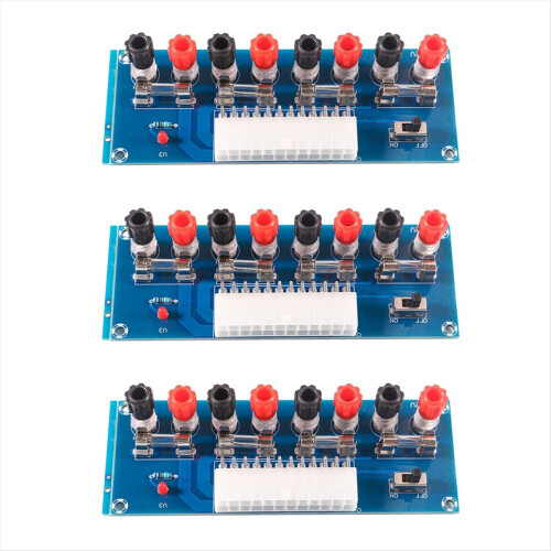 XH-M229 Desktop Computer Chassis Power Supply ATX Transfer Board Lead Module Output Terminal 24Pin 1