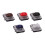 70pcs Low Profile Choc Switch 1350 RGB for Keyboard Black 3