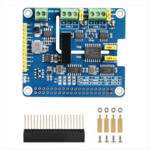2-Channel Isolated CAN FD Expansion HAT for 5/4B/3B/Zero/Zero W/Zero 2W// W/ WH