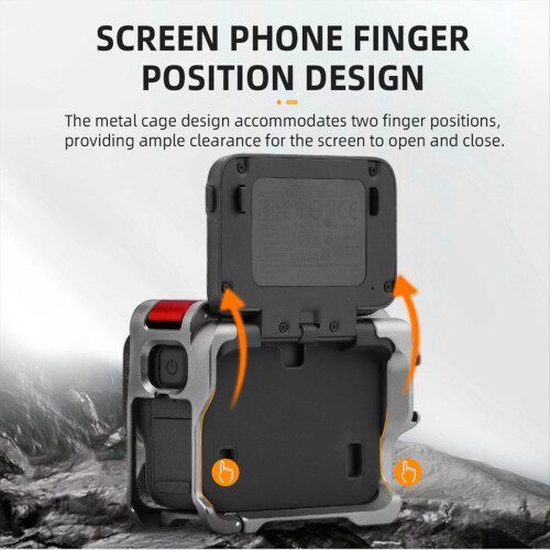 Metal Cage Action Camera Frame for Pro 2 Sports Accessories 2