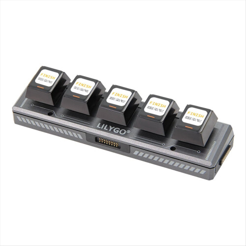 T-Keyboard-S3 Pro ESP32-S3 Keyboard Development Board 0.85-Inch LCD Button WiFi Bluetooth STM32 RGB Encoder Module,A