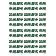 100PCS SOP8 to DIP8 IC Adapter Converter Kit, SMD DIP Socket Board, 0.65mm 1.27mm Pitch, Compatible with TSSOP8/SSOP8