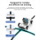 1PCS 8 Channel High Electronic Infrared Line Tracking Sensor Module Support Automatic Calibration C 1