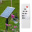Solar Light Circuit Board Brightness Adjustable Control with Remote 3.2V 3.7V 12.8V 7