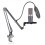 Metal Mic Stand Holder Microphone Shock Mount for Blue Snowball 4
