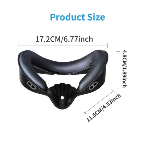 Comfortable Adjustable Replacement PU Leather Foam Bracket for 3S Interface Pad Cushion VR Accessories 2