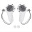 Silicone Grip Cover for 3/3S VR with Battery Replacement Opening Accessories B 2