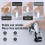 Wall Mounted Stand Bracket for ///Switch Controller Headset Table Bottom Storage White 9