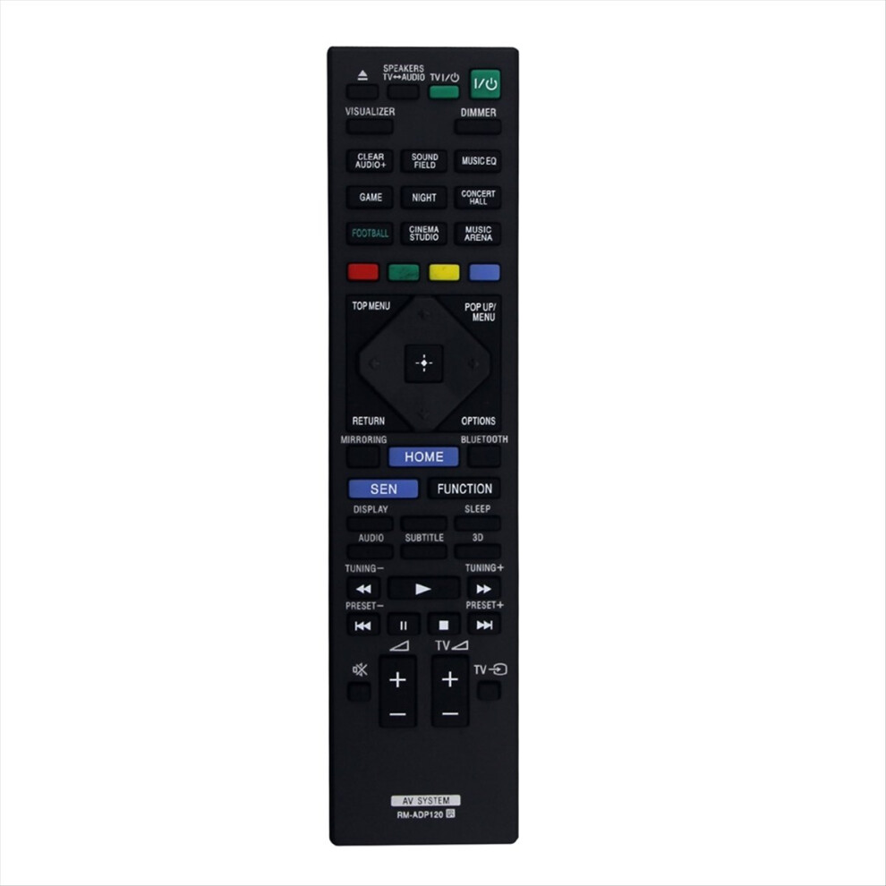 Rm-Adp120 Remote Control Replace For /Dvd Home Theatre System Bdv-N5200w Bdv-N9200w Bdv-N7200w 4853162291047