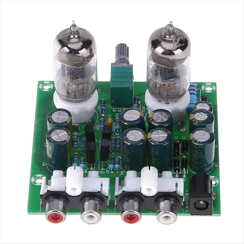 6J1 Hifi Diy Electronic Tube Preamplifier Kit - Preamp Amplifier Module With Bile Amp Effect For Audio Enthusiasts 4853162290330