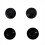 50pcs Replacement 3D Analog Joystick Thumb Sticks for Controller - High Mushroom Cap Gamepad Thumbsticks 5
