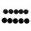 50pcs Replacement 3D Analog Joystick Thumb Sticks for Controller - High Mushroom Cap Gamepad Thumbsticks 9
