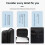 Shockproof Protective Handbag Game Console Carrying Storage Bag for Switch Pro Controller 7