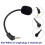Replace 3.5mm Mic Microphone for Cloud S Game Headsets Gaming Headphones 3