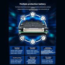 8-14S 150A Li-Ion Battery Protection Board with Balance for Electric Scooters Bicycle Robot Drone