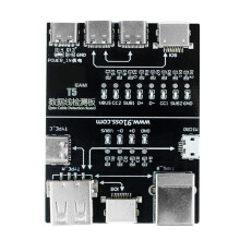 T5 on-Off Data Cable Detection Board Universal IOS Android Type-C Micro-USB Abnormal Testing Rapid Detector