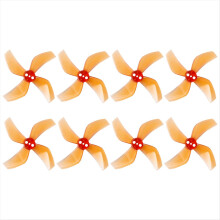 8PCS D51 2020 4-Blade Propeller 2x2x4 2inch 1.5mm PC for RC FPV Racing Freestyle OddityRC Tinywhoop Drone B