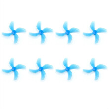 8PCS D51 2020 4-Blade Propeller 2x2x4 2inch 1.5mm PC for RC FPV Racing Freestyle OddityRC Tinywhoop Drone C