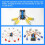 Superbit Micro-Bit Expansion Board Comes with IIC UART WIFI Sensor Interface and RGB Light for V2 V1 9