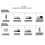 For Pro Main Unit Housing Left and Right Replacement Upper Cover Case Universal Digital Console Split Replace B 4