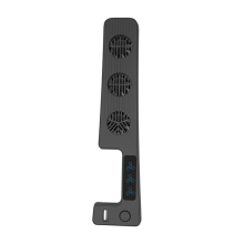 Cooling Fan Quiet Game Accessories 9500RPM Console Rear 3 Speed Setting for Slim Black