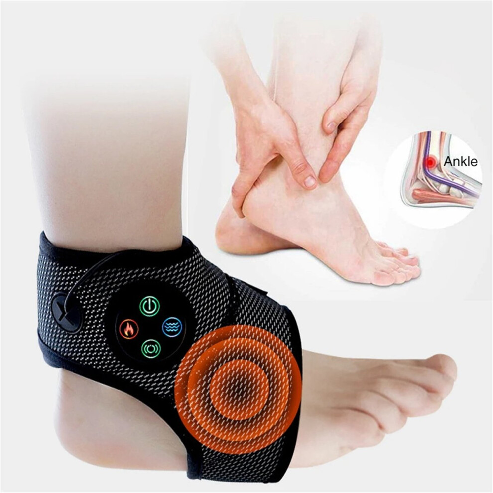 Saudism Smart Ankle Massager Air Pressure Vibration Massage Relax Constant Temperature Hot Compress Foot Muscle Fatigue Relief