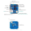 For Zero 3 1GB RAM Development Board DDR4 Allwinner H618 WiFi Bluetooth PC Zero3 Single Computer 3