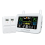 Multi-Function Color Screen Digital Weather Station Radio Clock with Wireless Outdoor Sensor White (UK) 2