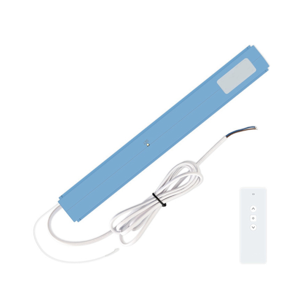 Blinds Motor Voice-Controllable Roller Shade with 1-Way Remote Control for Roman, Honeycomb Matter WiFi-image-OPC-PMGM5DK-NEW