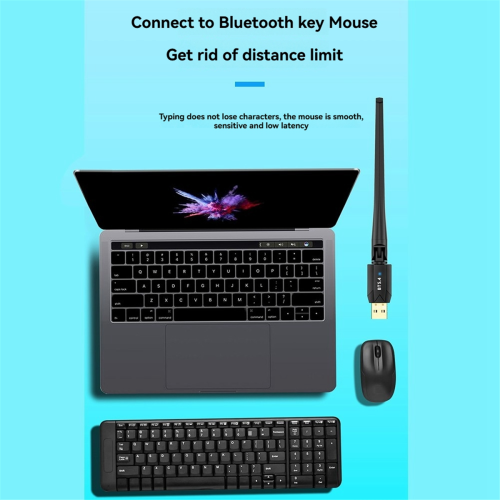 150m USB Bluetooth 5.4 Adapter Driver Free Computer Dongle 2