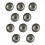 10pcs for Gamepad Controller Analog Button Thumb Stick Joystick Thumbstick Mushroom Cap 5