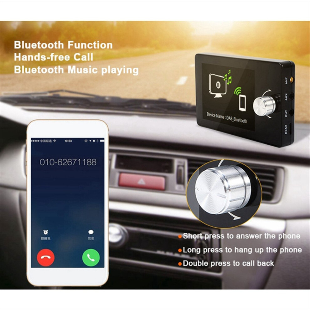 2.8 Inch /+ Digital Broadcast Receiver with FM Transmitter, MP3, AUX for European Cars- Color Video Display-image-OPC-PMGM5MZ-NEW
