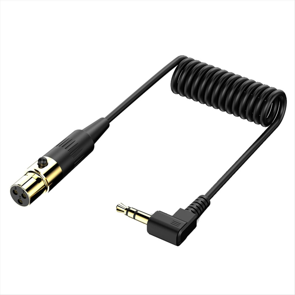 Right Angle 3.5Mm To Xlr Aux Cable 90 Degree Microphone For Laptop Amplifier 3Pin 4853162207765