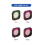 4PCS Lens Filter CPL ND8/16/32 Kit for Action Camera ND Dimming Polarizer Accessory 11