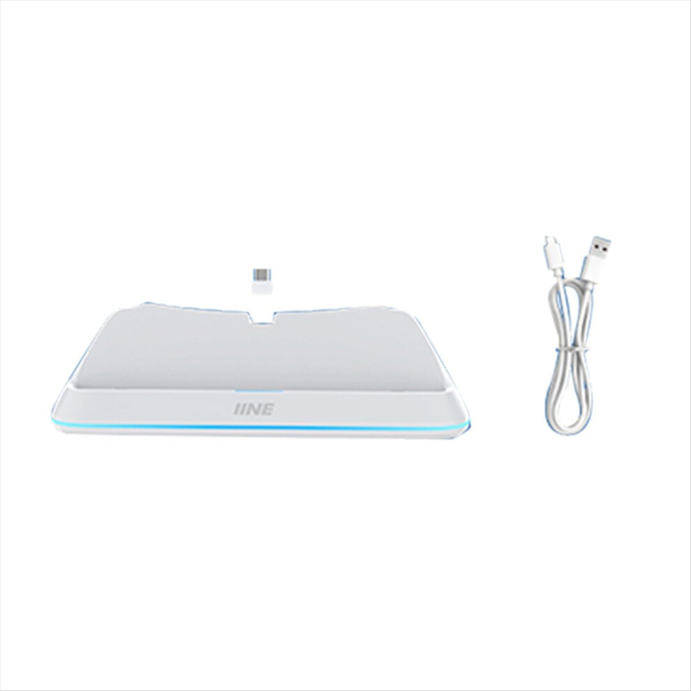 Iine Charging Dock For Portal - Type-C Contact, Triple Safety Protection, Efficient Station White 4853162208571